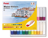Pentel HTP Water Colour Paint - (Pack of 24) - Al Masam Stationery LLC
